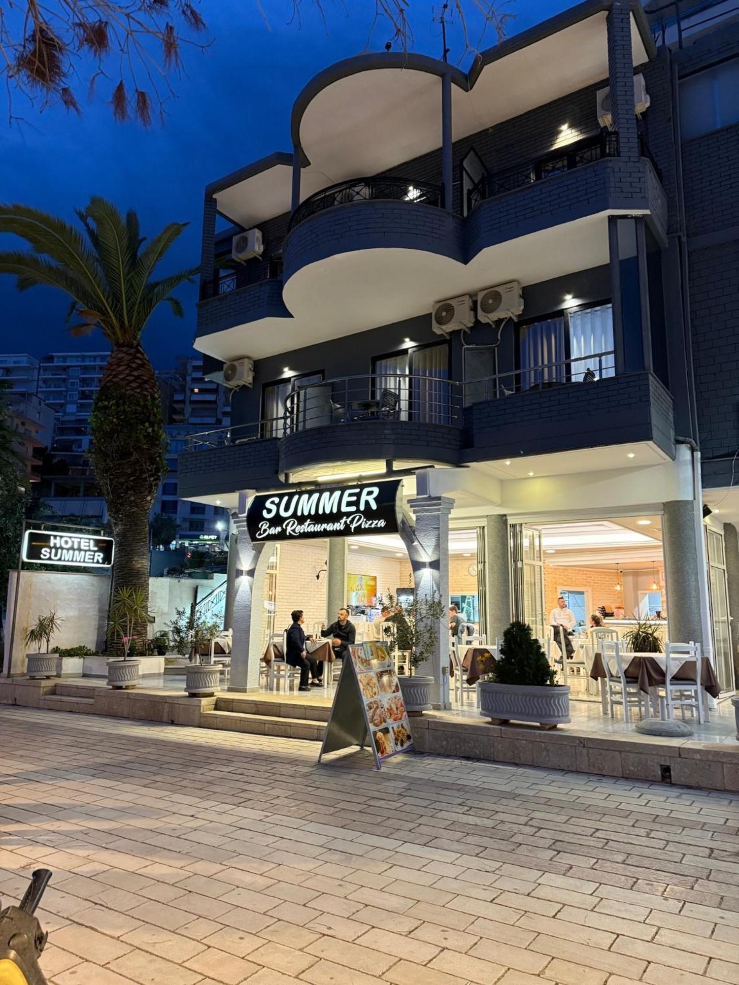 Hotel Summer Sarandë Exterior foto